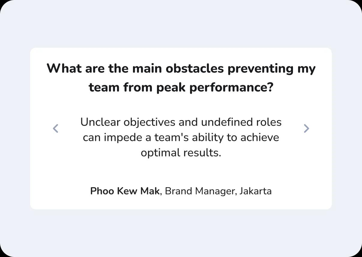 Turn listening into action