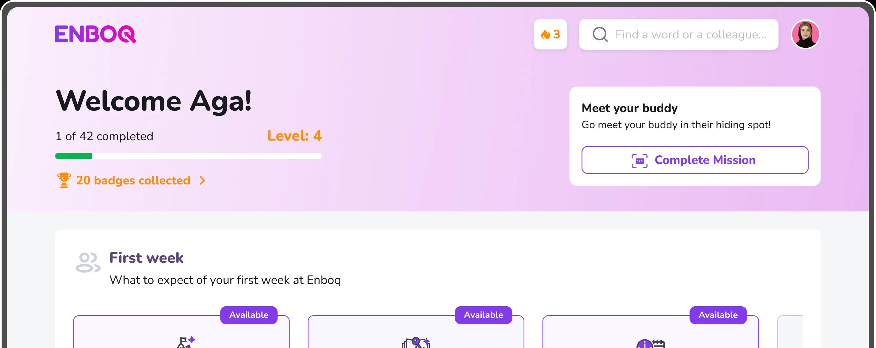 Enboq Dashboard - Onboarding Platform