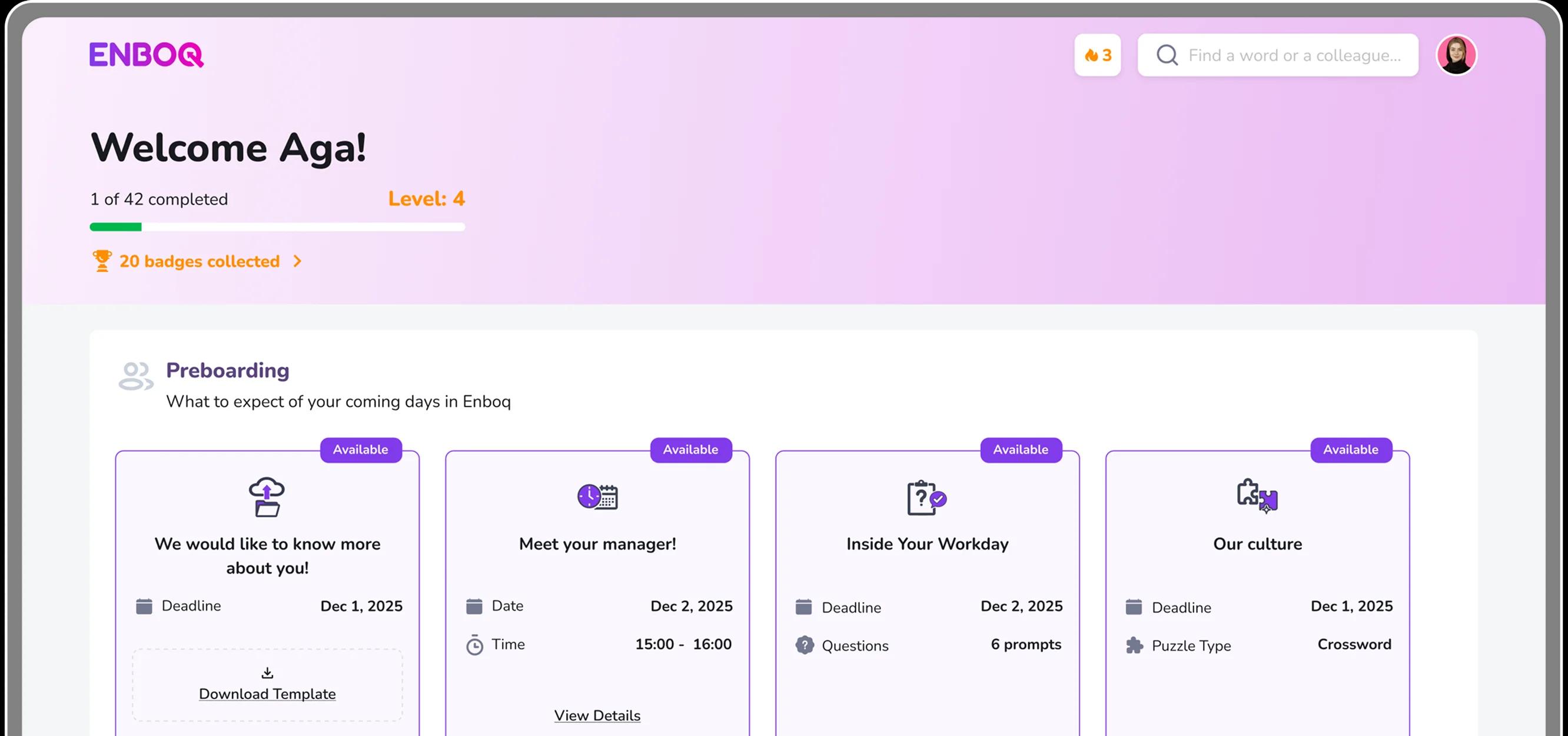Enboq Preboarding Platform